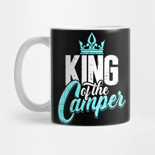 Camping King King Queen Camper Couple Team Gift Mug